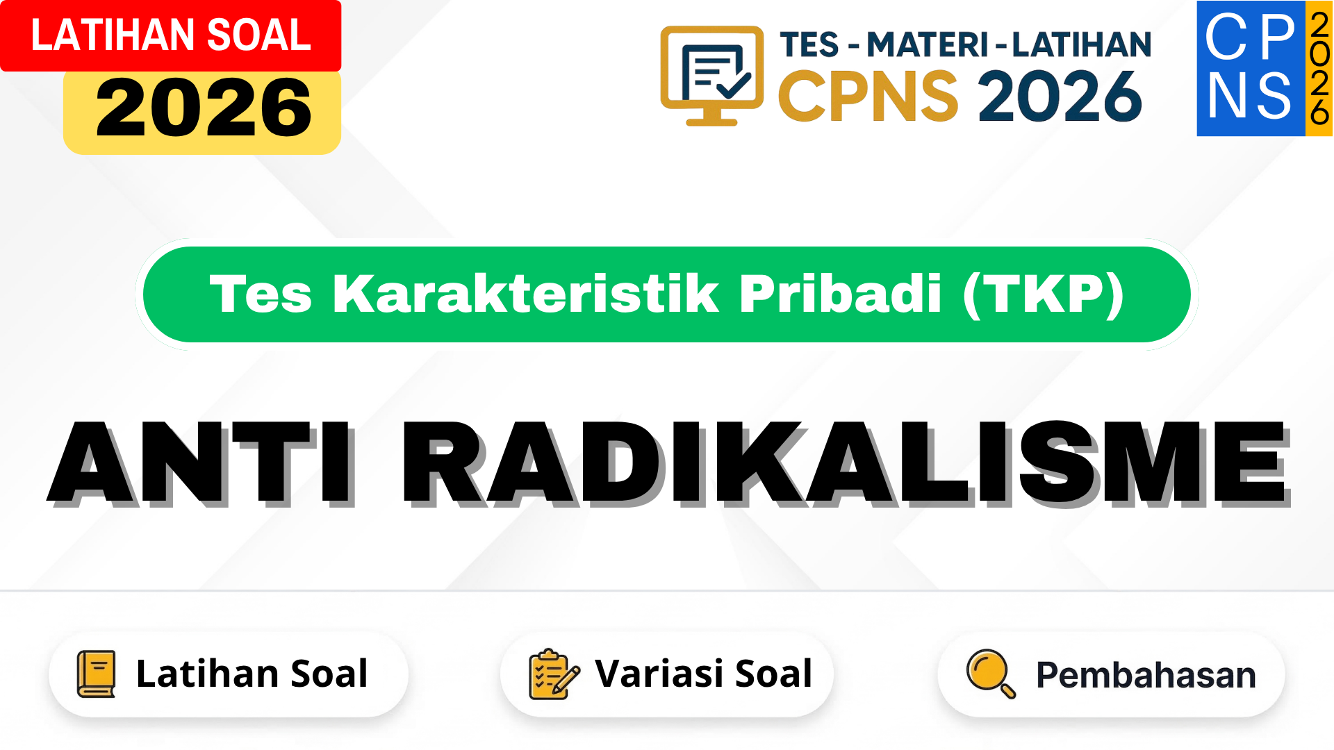 Anti Radikalisme Tes CPNS 2026