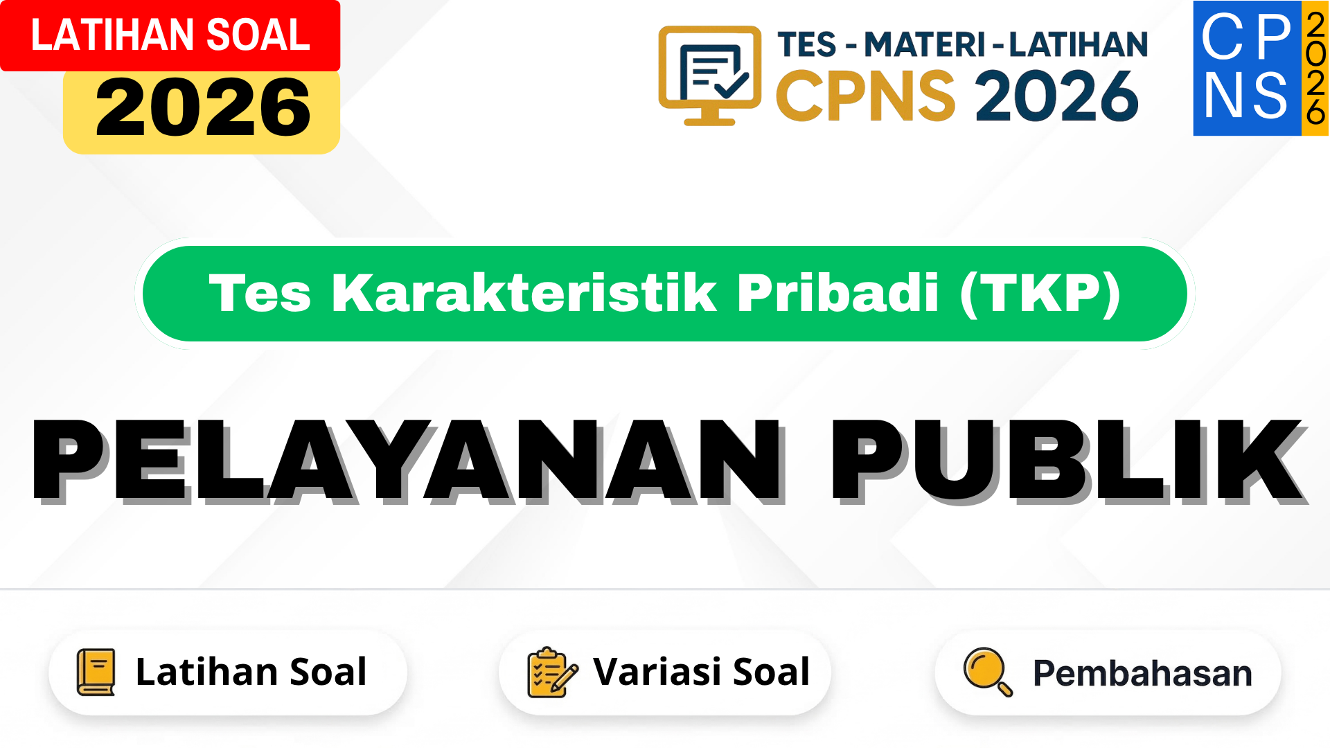 Pelayanan Publik Tes CPNS 2026