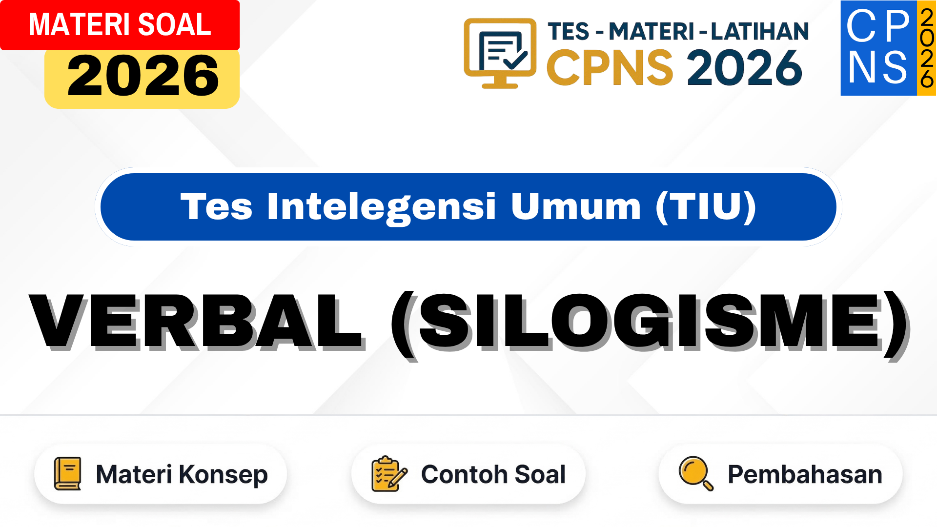 Pratinjau Verbal (Silogisme)